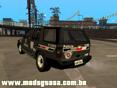 Chevrolet Blazer 2010 PMESP ROTA para GTA San Andreas